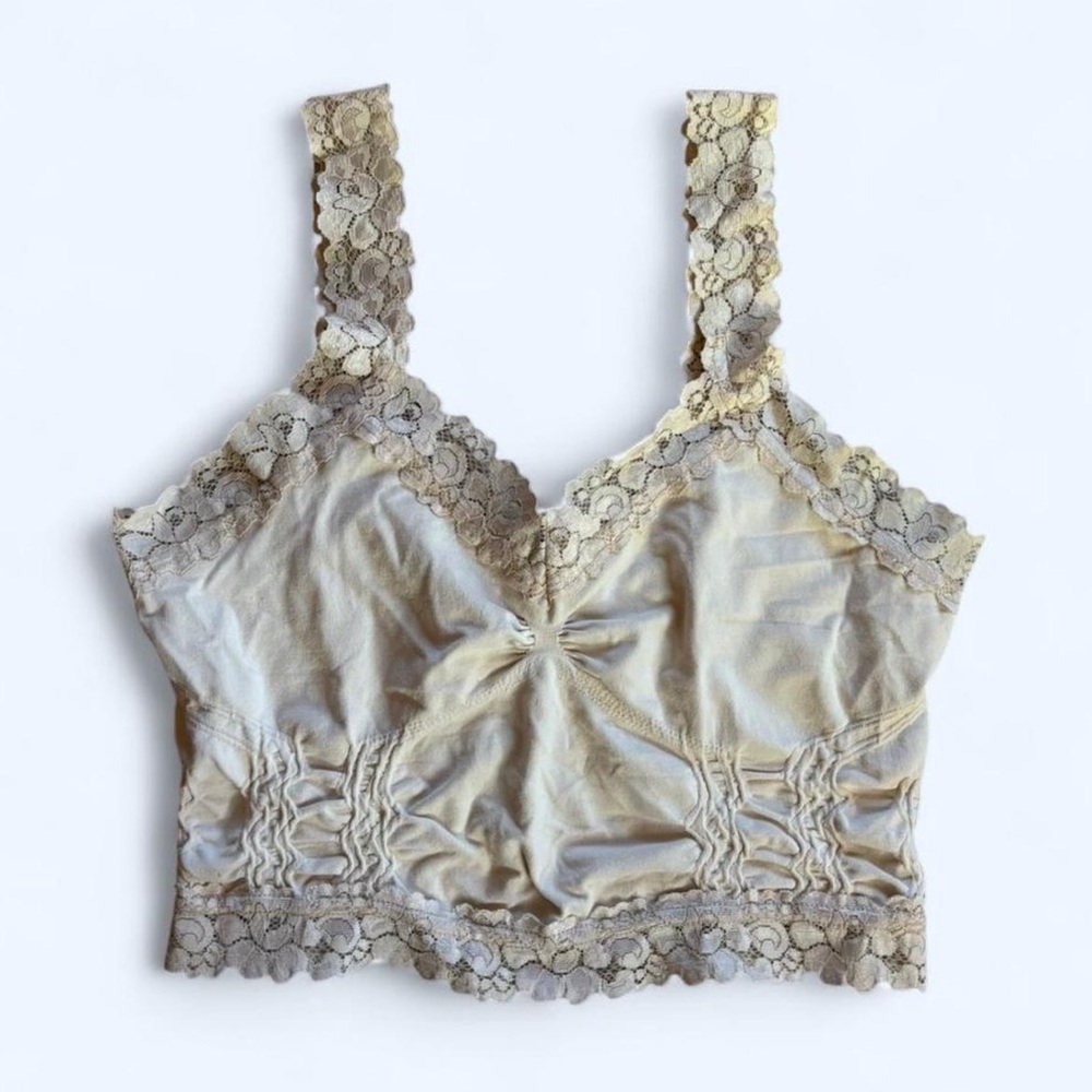 Lace corset cami
